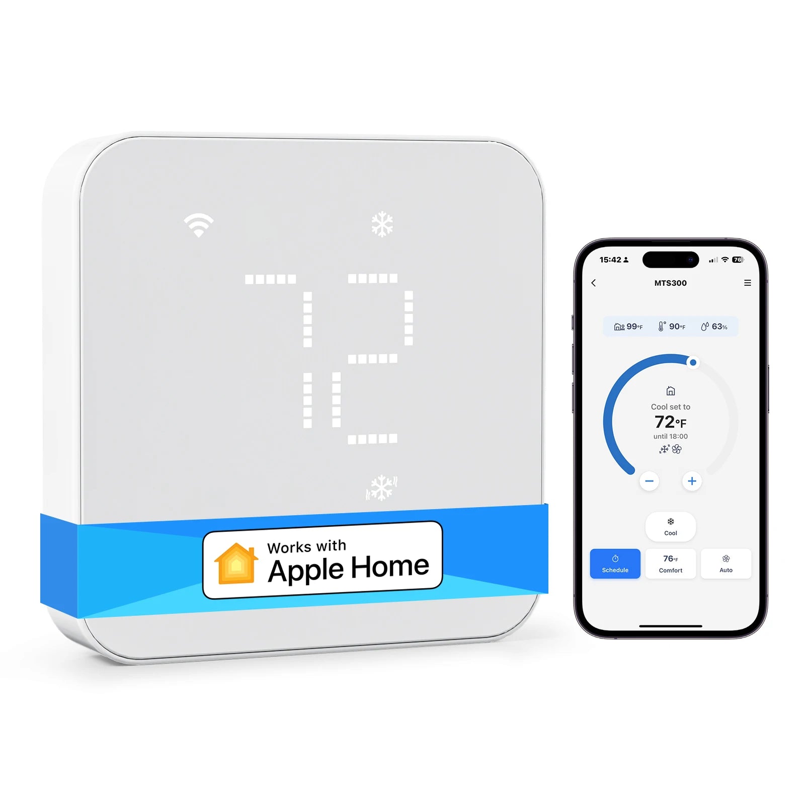 Meross Matter Smart Wi-Fi Thermostat (US Version)
