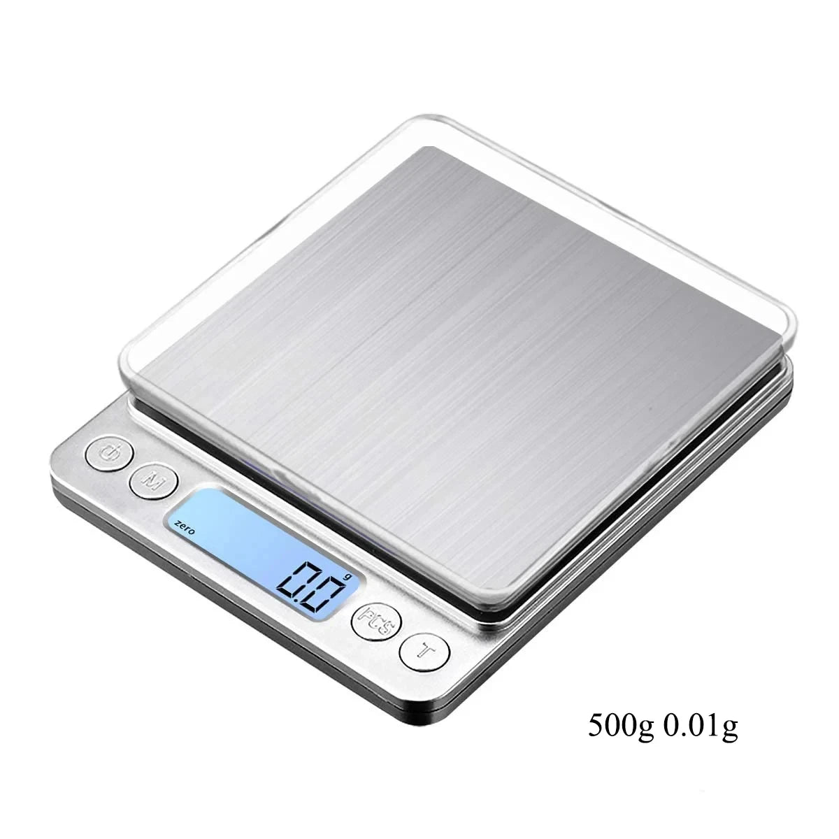 Digital Kitchen Scale – 500g/0.01g Precision with LCD & Tare