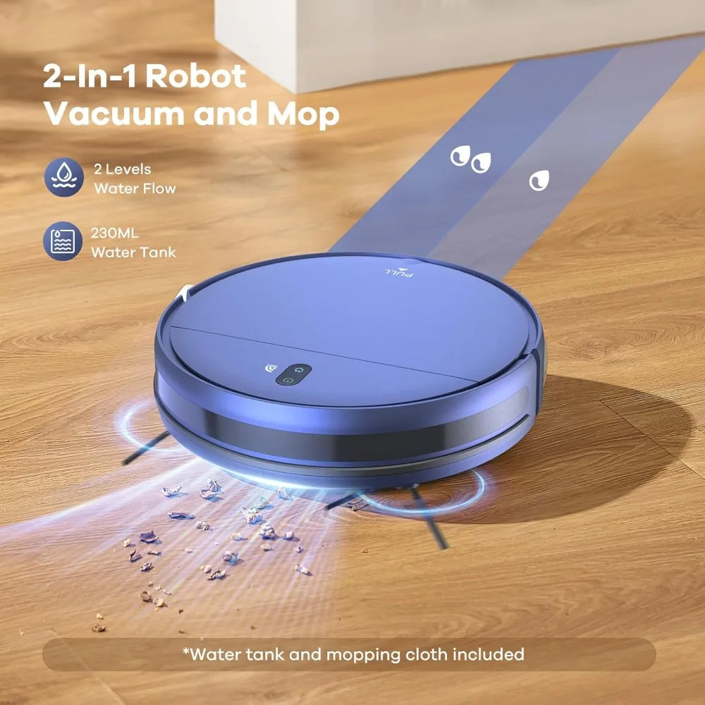 Hot Sale – 2-in-1 Robot Vacuum & Mop Combo