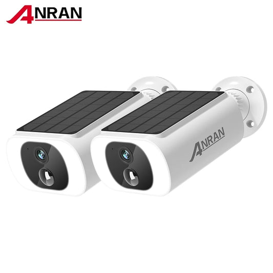 ANRAN Wireless Solar Security Camera – Outdoor 3MP Floodlight Camera
