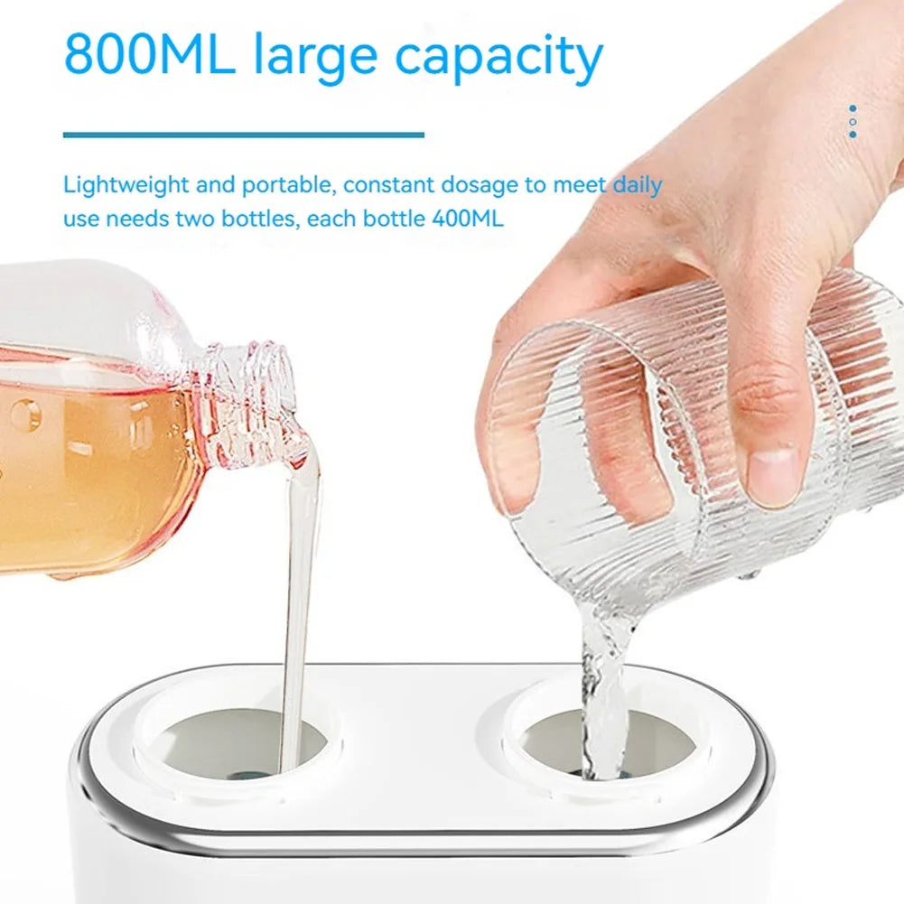 Double Head Automatic Soap Dispenser – Touchless, Hygienic & Space-Saving