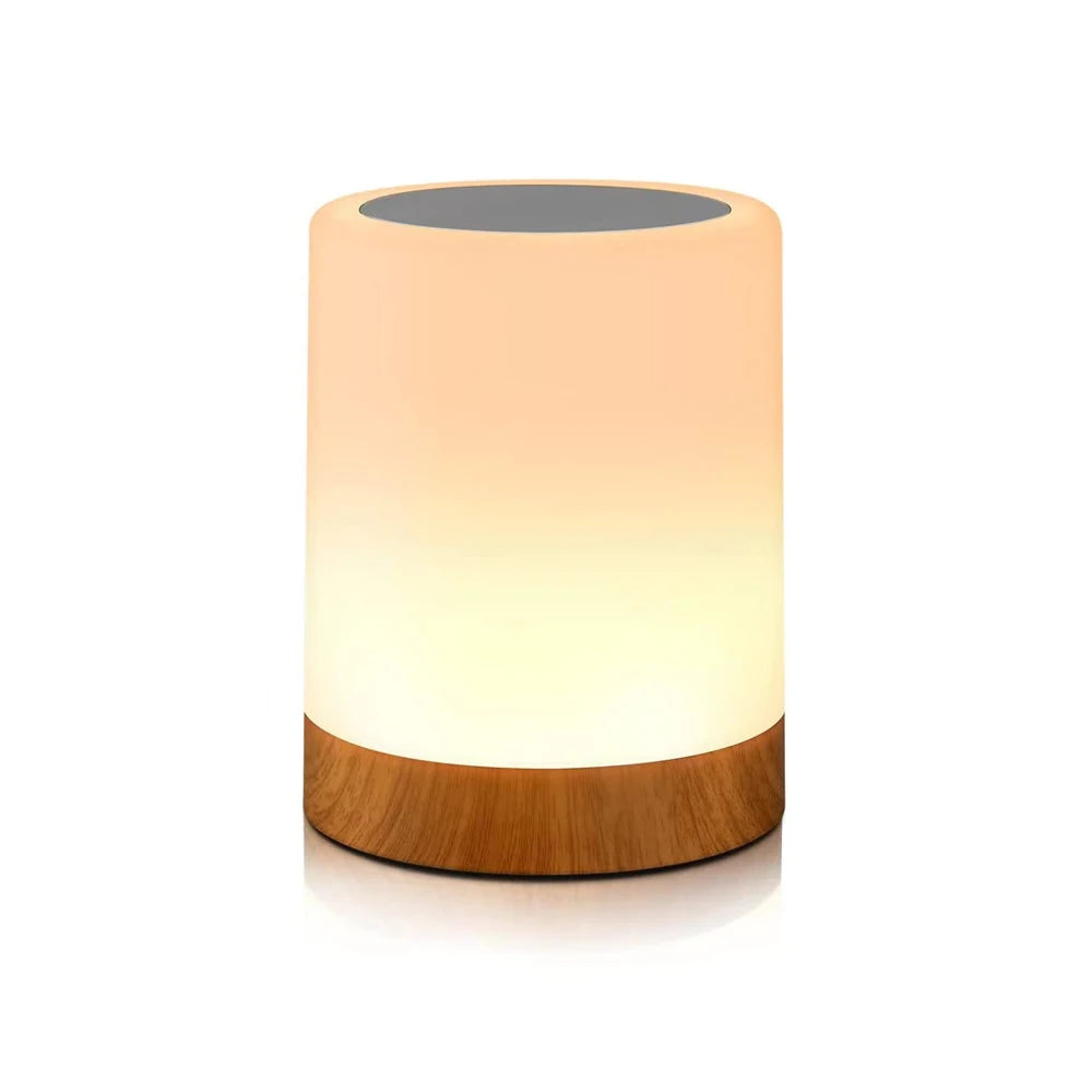 Touch LED Table Lamp – RGB Bedside & Desk Lamp Smart, Colorful, and Portable Lighting for Any Room.