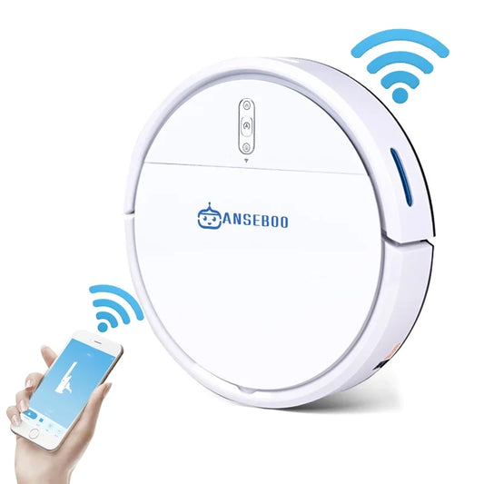 Smart Vacuum Cleaner Robot – 2-in-1 Sweeping & Mopping