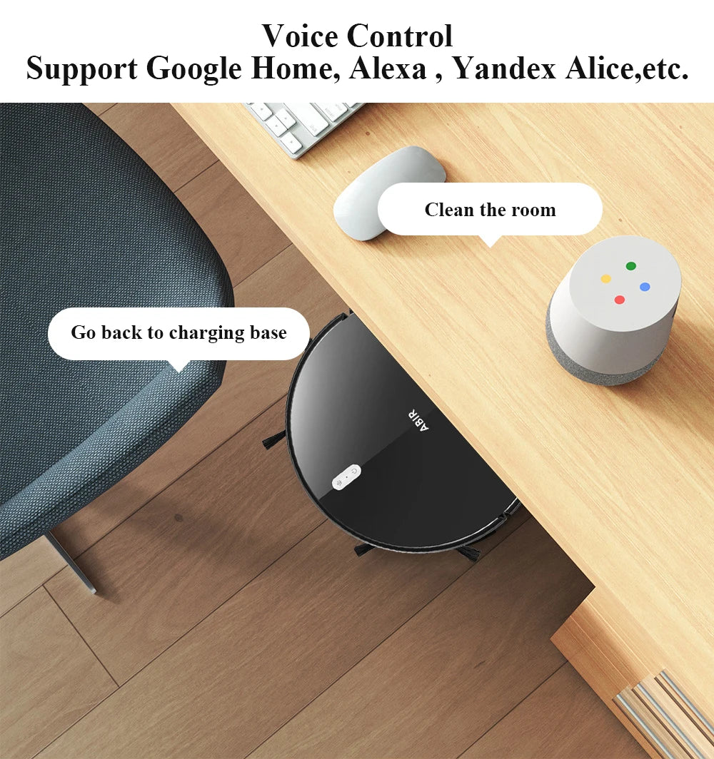 G20 Smart Robot Vacuum & Mop – Tuya WiFi Control