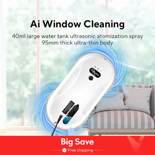 Automatic Window Cleaning Robot – Sparkling Glass Made Easy!