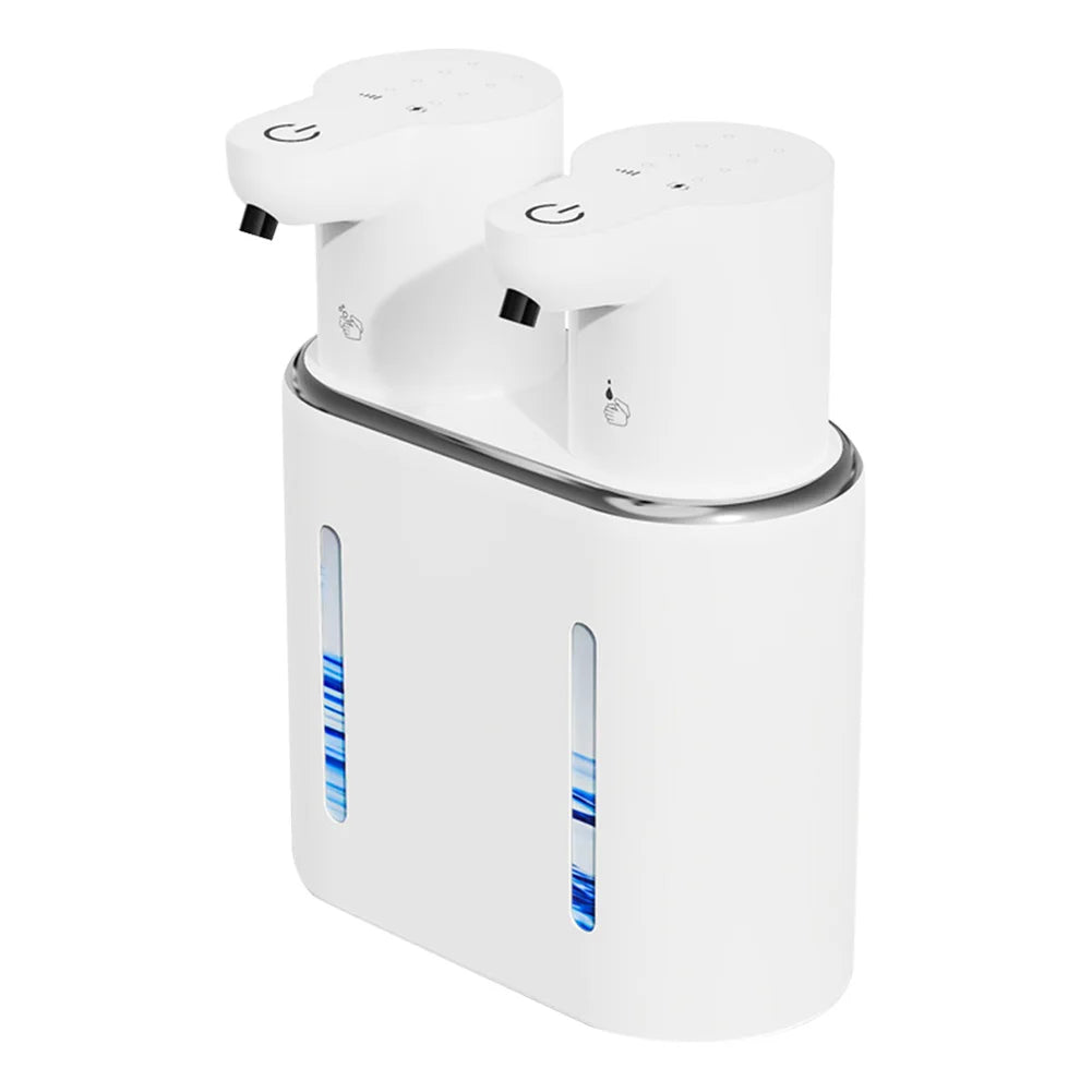 Double Head Automatic Soap Dispenser – Touchless, Hygienic & Space-Saving