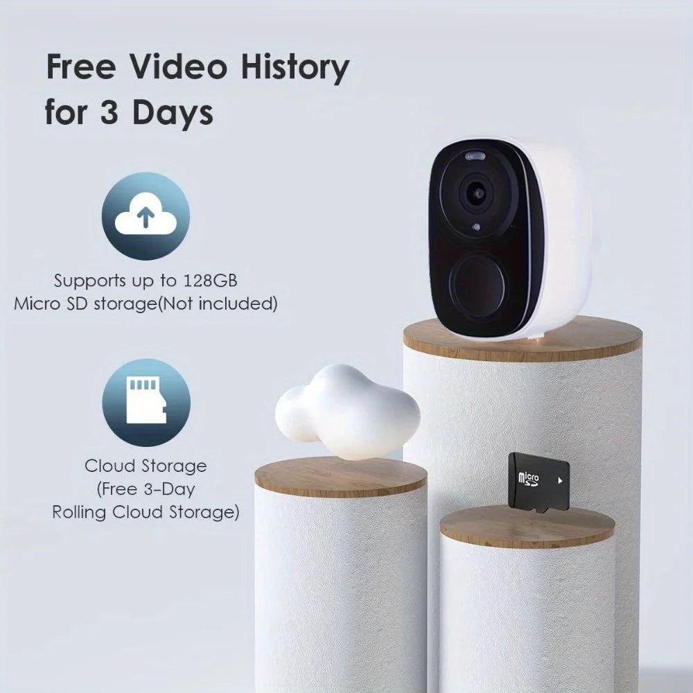 Tuya WiFi Video Doorbell – 2-Way HD 1080P with Cloud & MicroSD Storage Smart Security at Your Doorstep.
