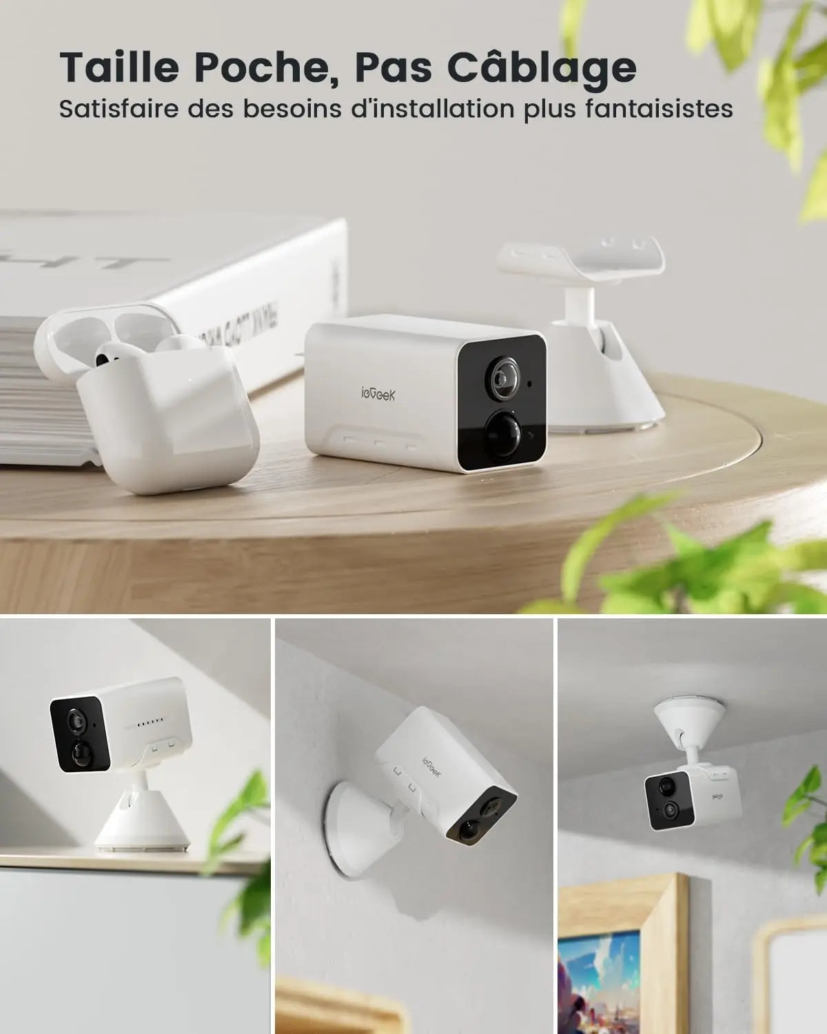 ieGeek Wireless Indoor WiFi Surveillance Camera