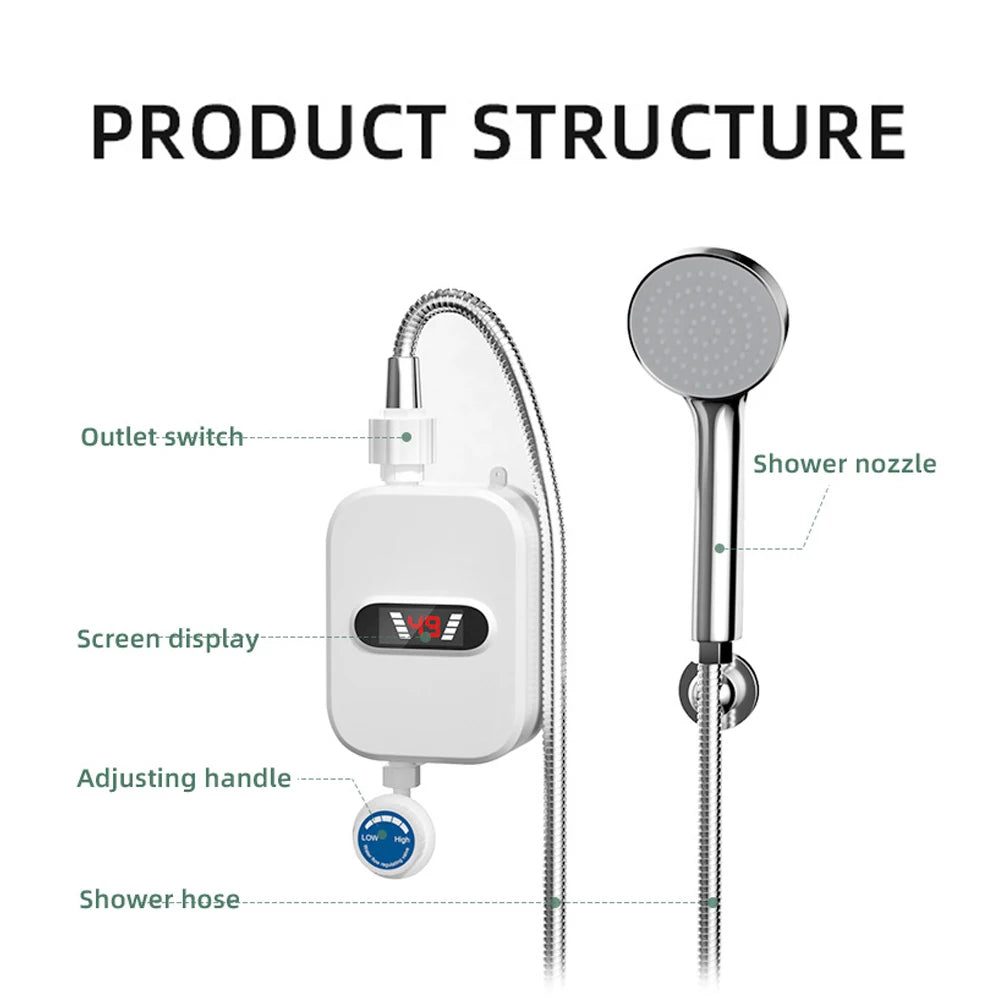 Instant Tankless Water Heater – Smart, Fast & Reliable Heating