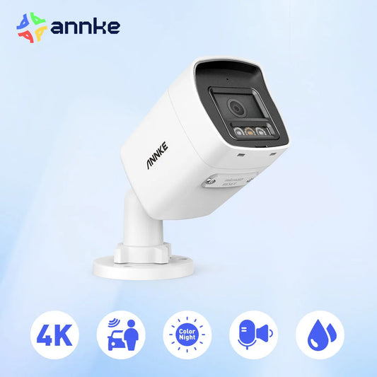 ANNKE 8MP IR Network Bullet Camera – Indoor & Outdoor Security
