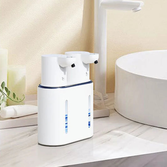 Double Head Automatic Soap Dispenser – Touchless, Hygienic & Space-Saving