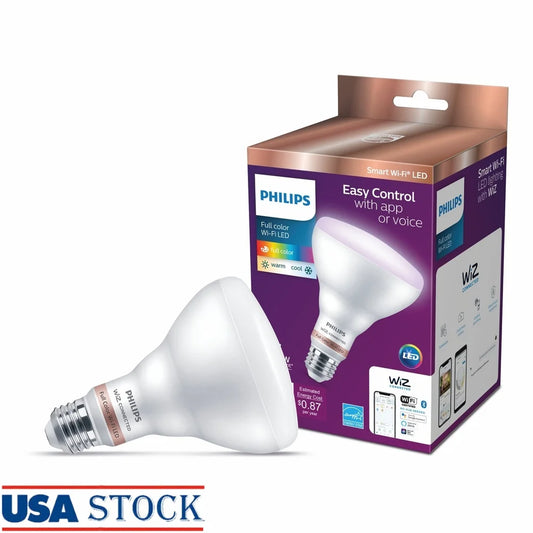 Smart LED Floodlight Bulb – WiFi Dimmable & Color Tunable