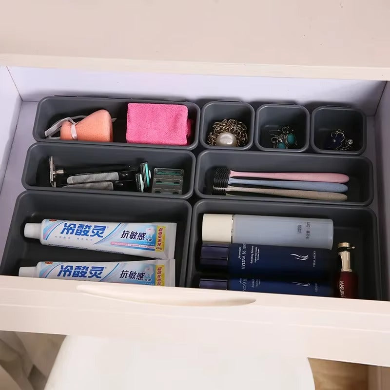 Adjustable Drawer Organizer Box & Closet Storage