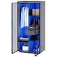 2-Door Wardrobe Armoire with LED Lights