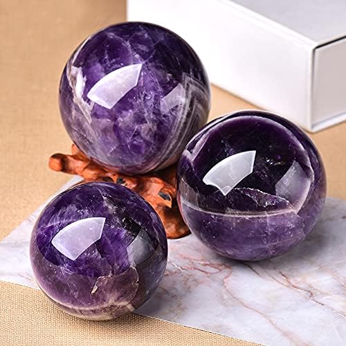 Natural Dream Amethyst Ball Polished Globe Home Decor
