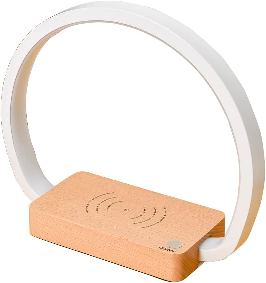 Reading Table Lamp With Wireless Charging