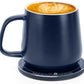 Self-Heating Ceramic Coffee Mug with Wireless Phone Charging