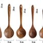 7pcs/set Teak Natural Wood Tableware Spoon