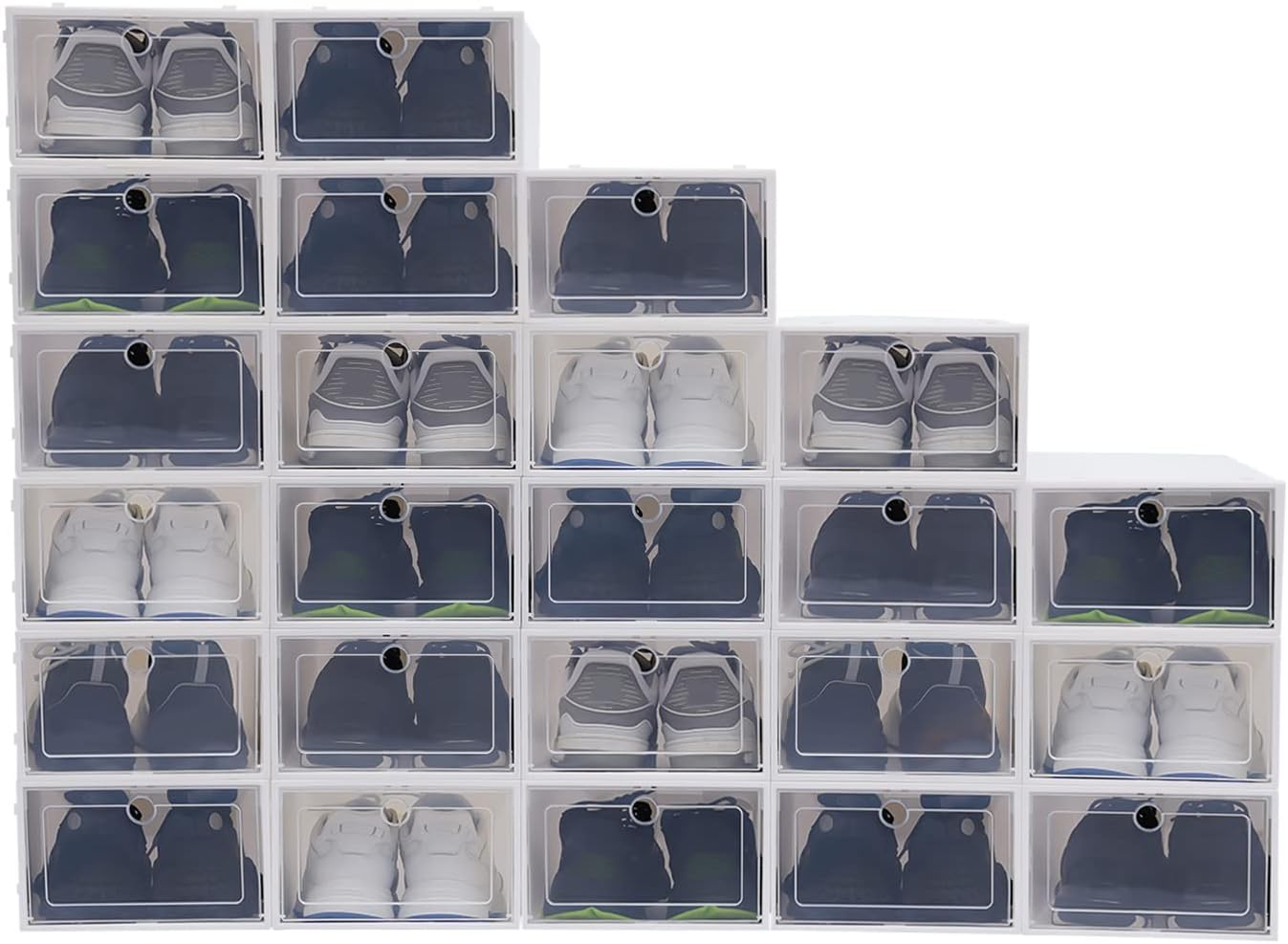 Clear Shoe Boxes for Organized Storage