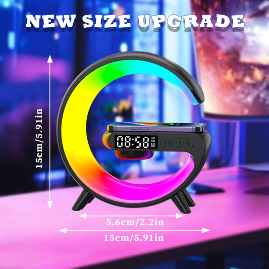 LED Smart Bluetooth Table Lamp with Speaker