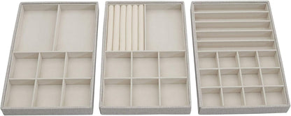 Flocking Jewelry Storage Box