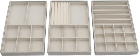 Flocking Jewelry Storage Box