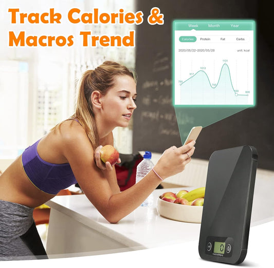 Smart Digital Food Scale with Nutritional Calculator