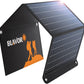 Foldable Solar Panel Charger with USB-C & USB-A Outputs