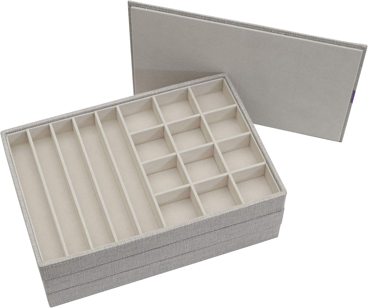 Flocking Jewelry Storage Box