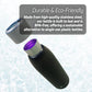 Self-Cleaning Insulated Stainless Steel UV Water Bottle