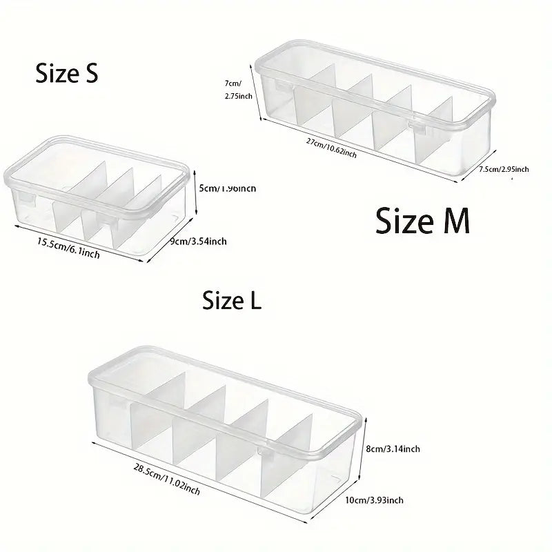 Data Cable Organizer Case Classification Dustproof Card Organizer with Lid Clutter Collection Box for Office Home