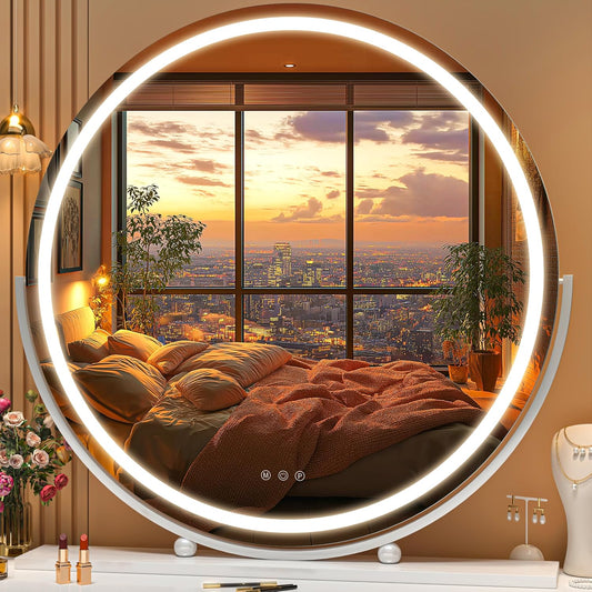 Smart Touch LED Vanity Mirror with Lights