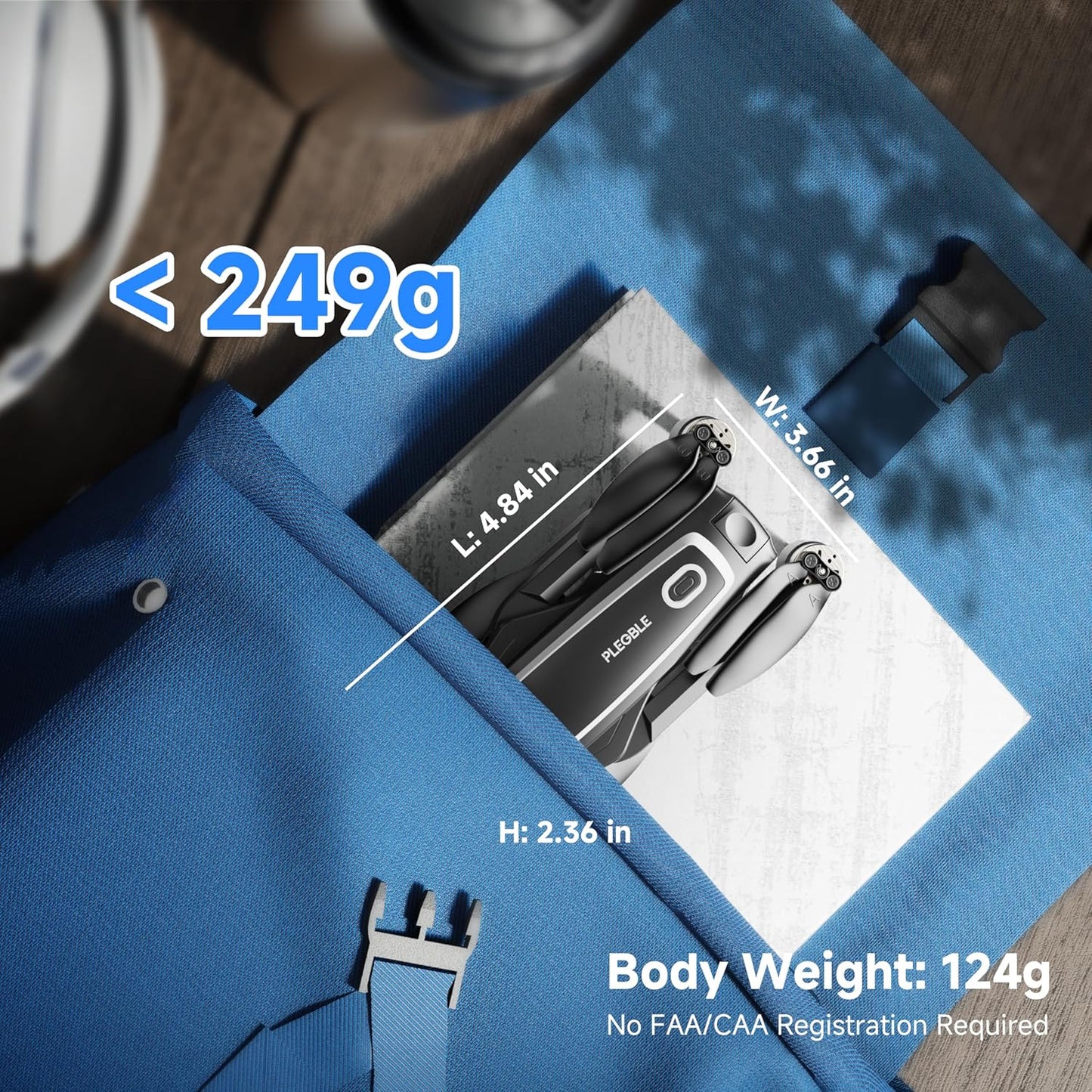 4K Camera Drone with Brushless Motor