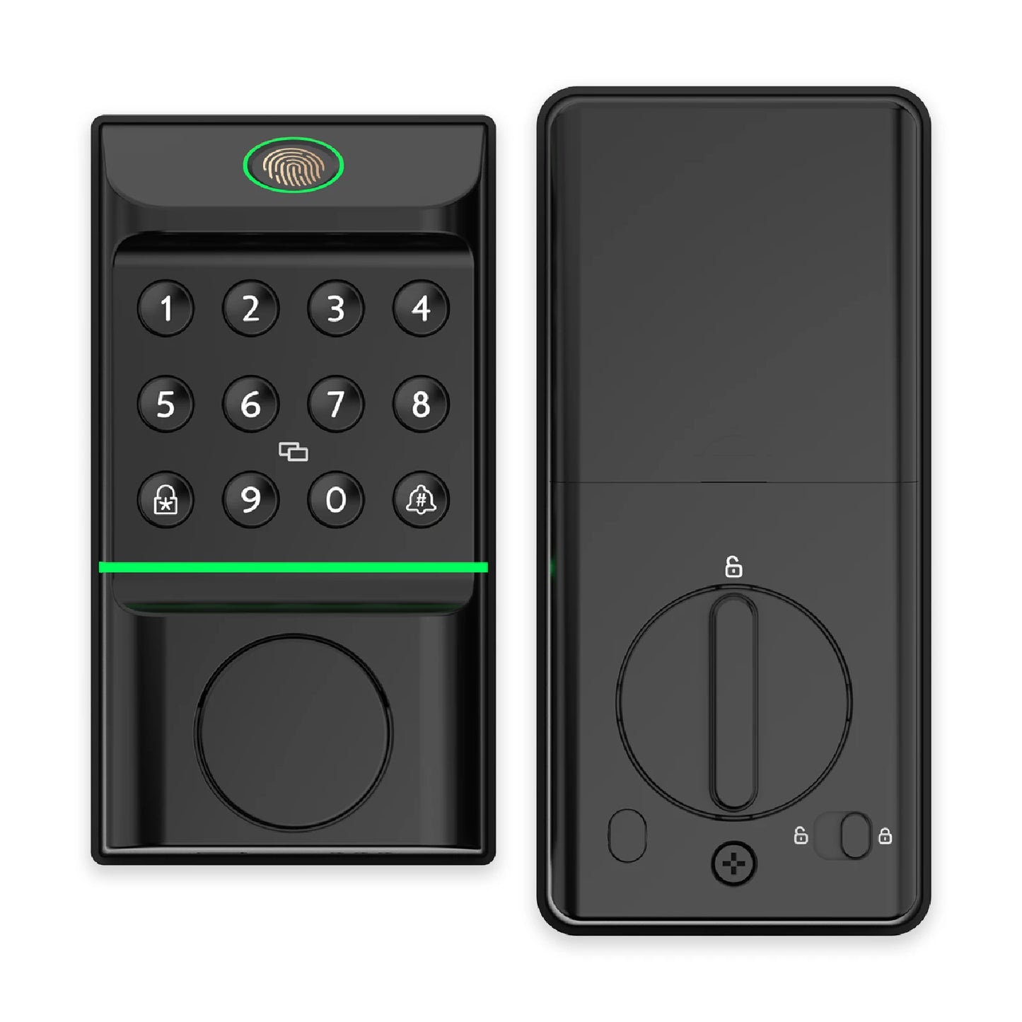 Viladepot Smart Lock – Fingerprint, Passcode & App Control  Advanced Security with Modern Convenience.