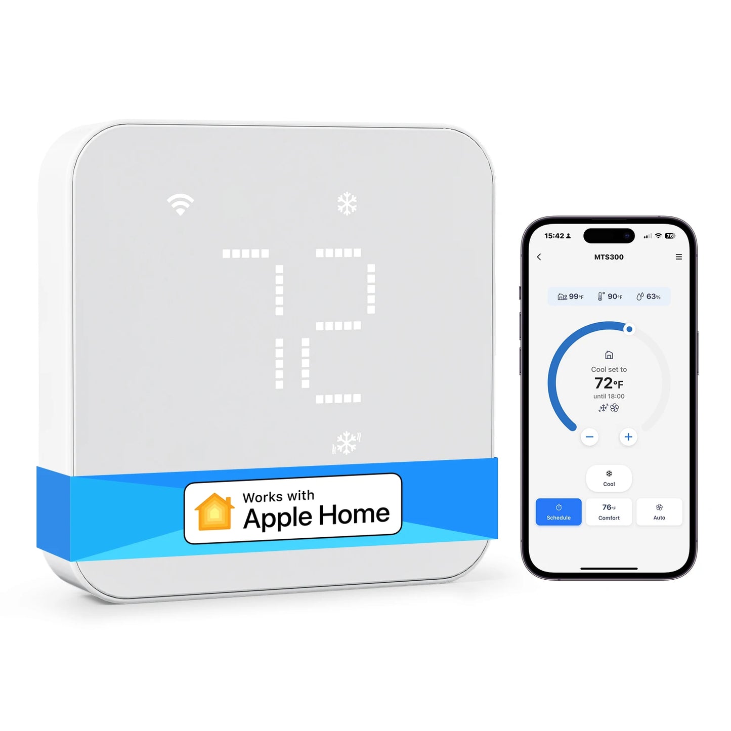 Meross Matter Smart Wi-Fi Thermostat (US Version)