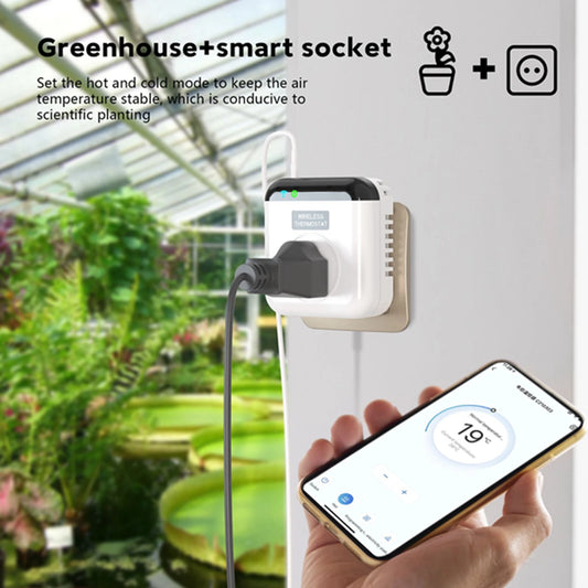 Smart Thermostat Socket 10A WiFi Plug