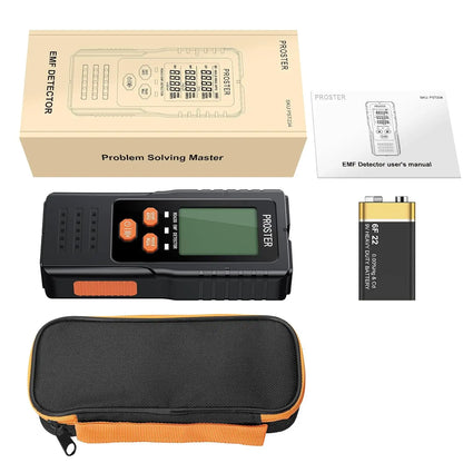 3-in-1 Digital EMF Radiation Detector – EMF, WiFi, and Magnetic Field Meter