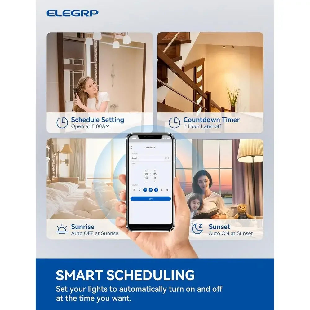 Smart Light Switch – Wi-Fi Control with App & Voice Compatibility  Convenient, Modern, and Energy-Efficient Home Lighting.