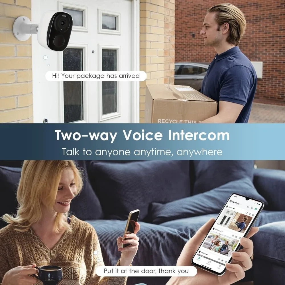 Tuya WiFi Video Doorbell – 2-Way HD 1080P with Cloud & MicroSD Storage  Smart Security at Your Doorstep.