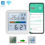 WiFi Temperature Humidity Sensor Smart Life Backlight Hygrometer Thermometer Sensor