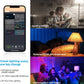 Smart WiFi LED A19 Bulb – RGBCW Color Changing & Dimmable
