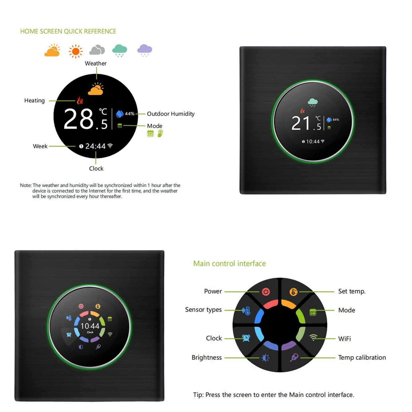 WiFi Smart Thermostat Temperature Controller