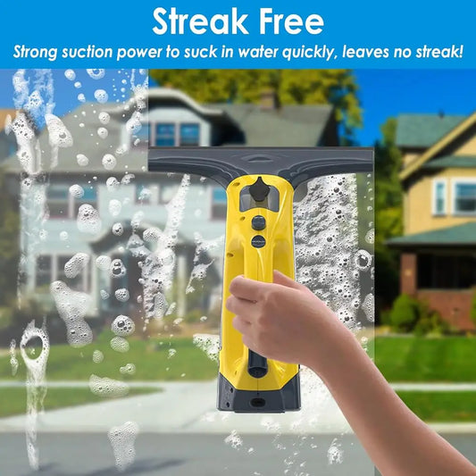 All-In-One Electric Window Vacuum Squeegee Set