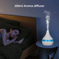 300ml Ultrasonic Essential Oil Diffuser & Humidifier