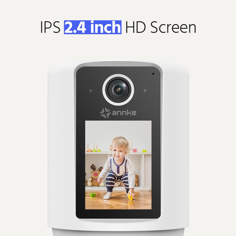 ANNKE 3MP WiFi Battery-Powered Outdoor Security Camera  Smart Security, Anytime, Anywhere.