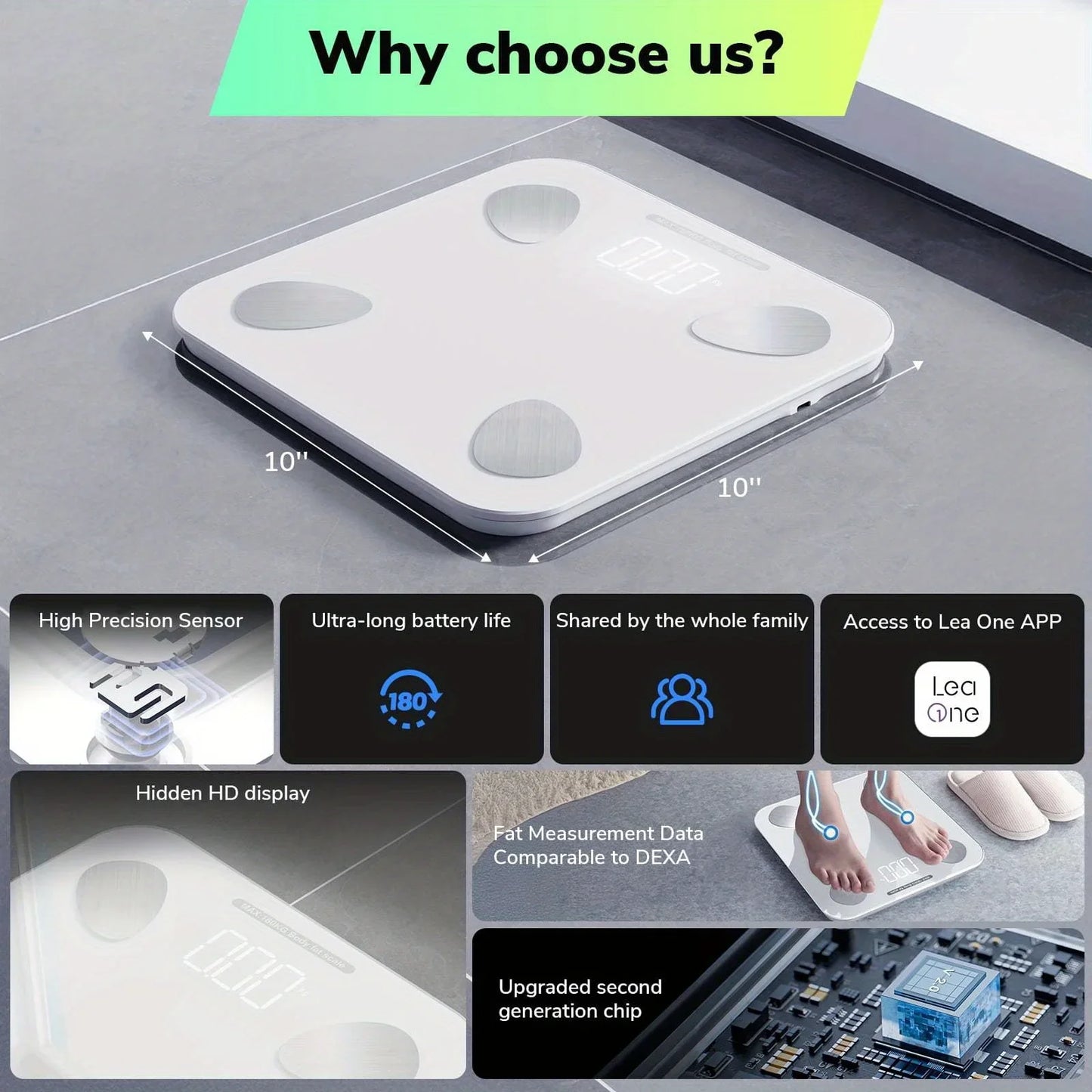 Smart Scale with App – Accurate Weight Tracking Made Simple