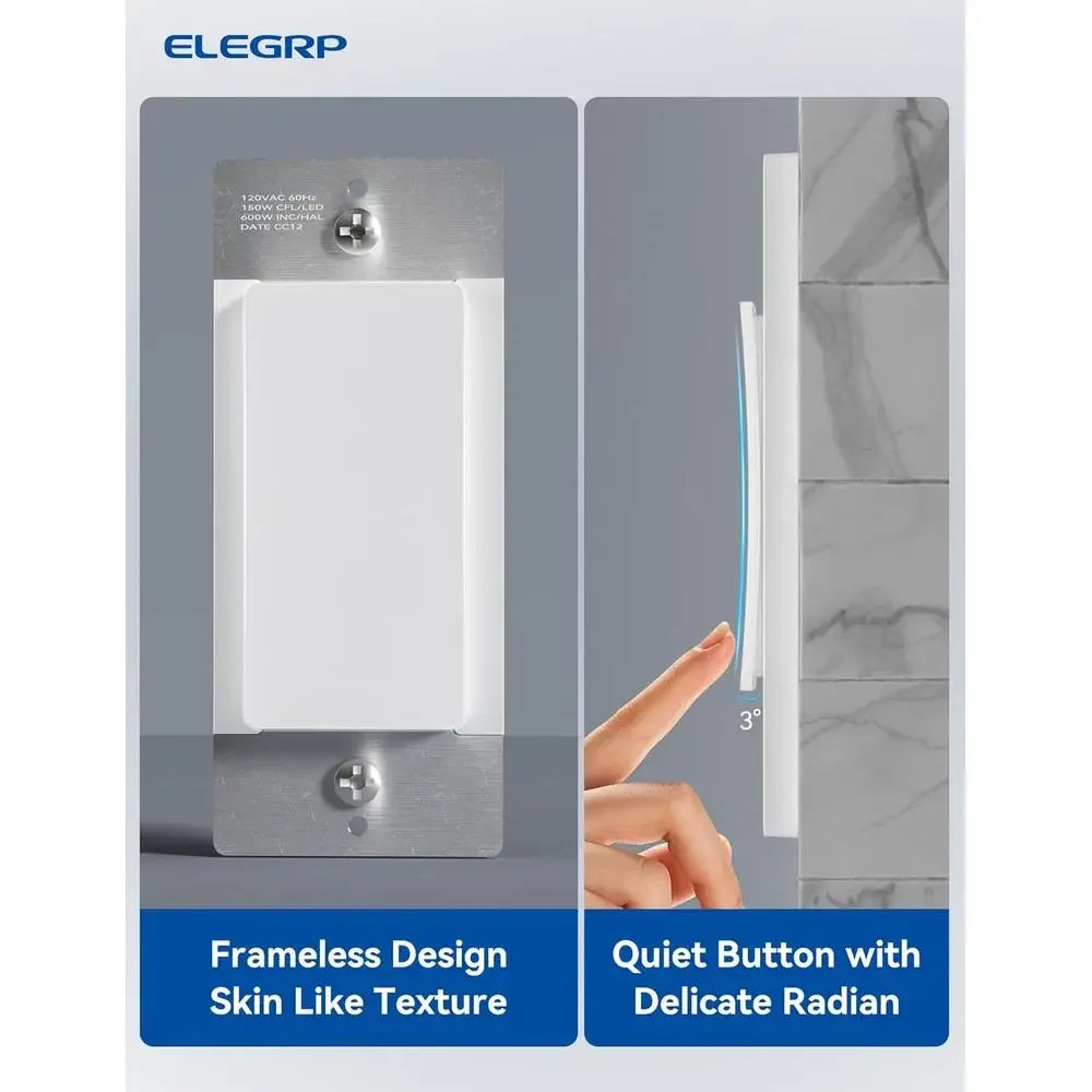 Smart Light Switch – Wi-Fi Control with App & Voice Compatibility  Convenient, Modern, and Energy-Efficient Home Lighting.