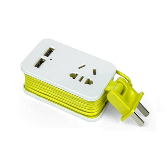 S Plug Power Strip with 2 USB Ports – Portable Travel Extension Socket  Smart, Portable, and Multi-Device Charging Anywhere.