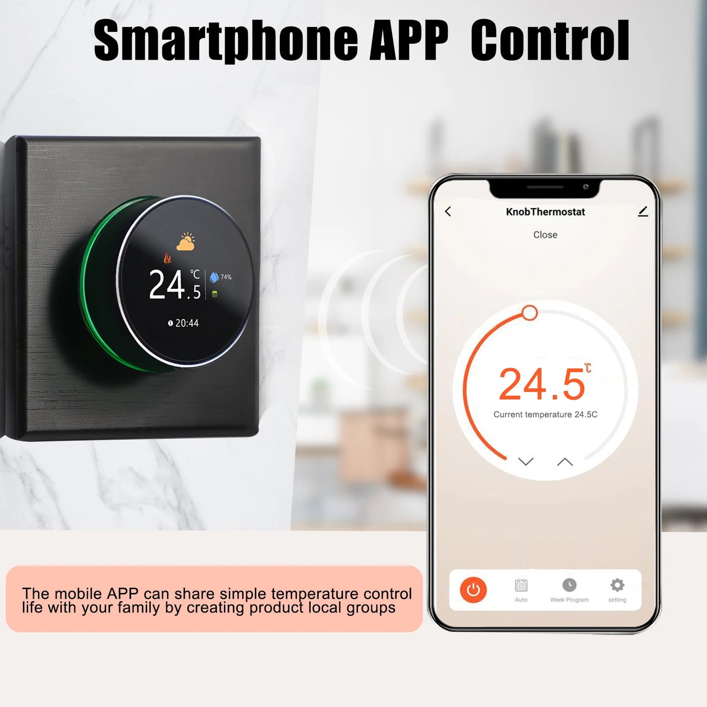 WiFi Smart Thermostat Temperature Controller