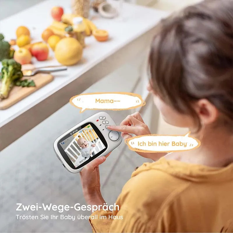 BOIFUN Baby Monitor – HD Camera with Two-Way Audio